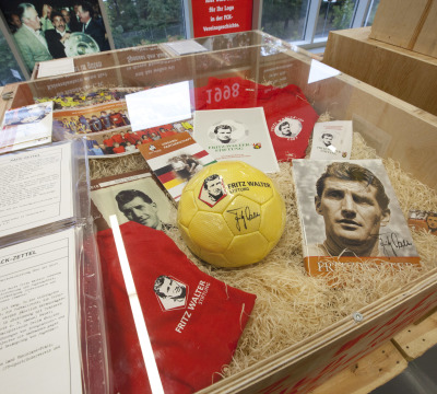 Ausstellung im FCK Museum