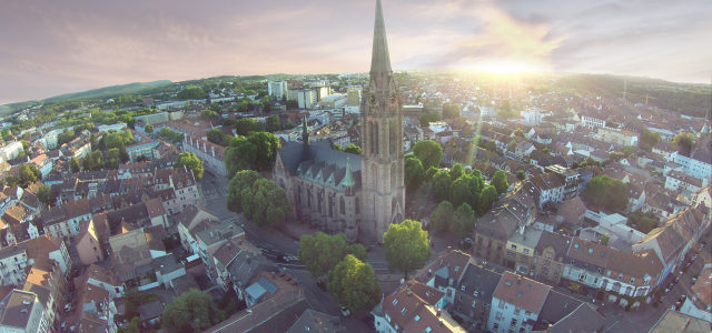 Kaiserslautern von oben