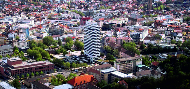 Stadtansicht von Kaiserslautern