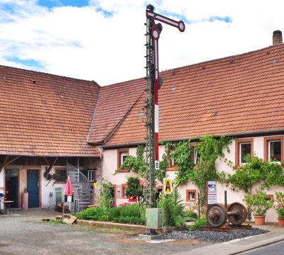 Außenansicht Bachbahnmuseum