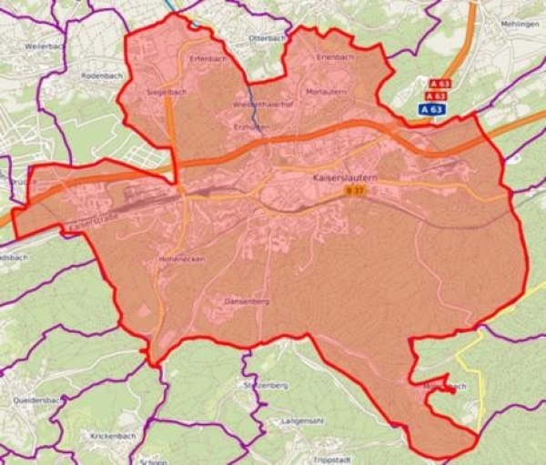 Hochwasser-Starkregenvorsorgekonzept Gebiet